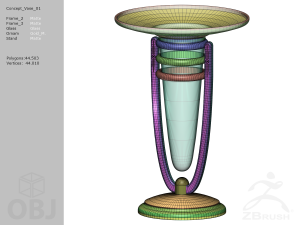 concept vase 01 3D 模型