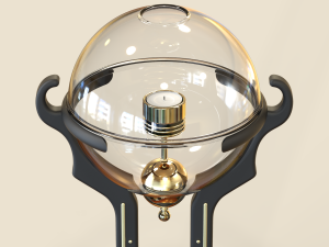 Concept candle holder 02 3D Model