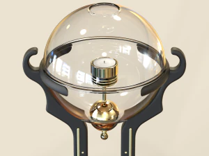 Concept candle holder 02 3D Model