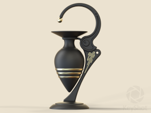 Concept vase 02 3D-Modell