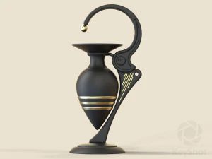 Vaso concettuale 02 Modello 3D