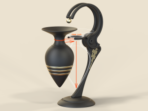 Concept vase 02 3Dモデル