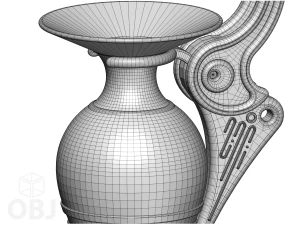 Konzeptvase 02 3D Modell