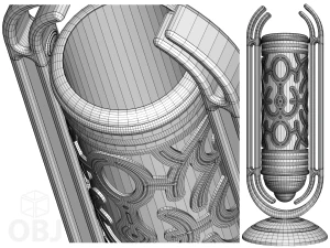 Concept vase 03 3D Model