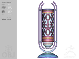 Concept vase 03 3D Model