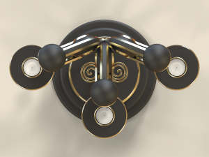 Concept candle holder 04 3D Model