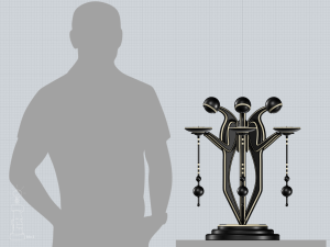 Concept candle holder 04 3D Model