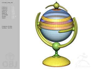 Concept vase 04 3D Model