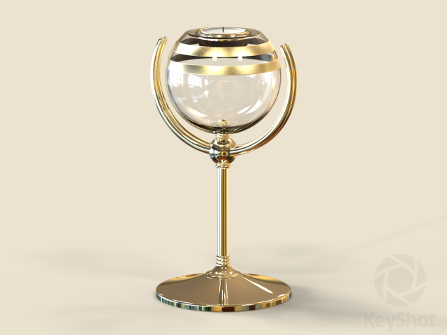 concept candle holder 05 3D Model .c4d .max .obj .3ds .fbx .stl .blend 