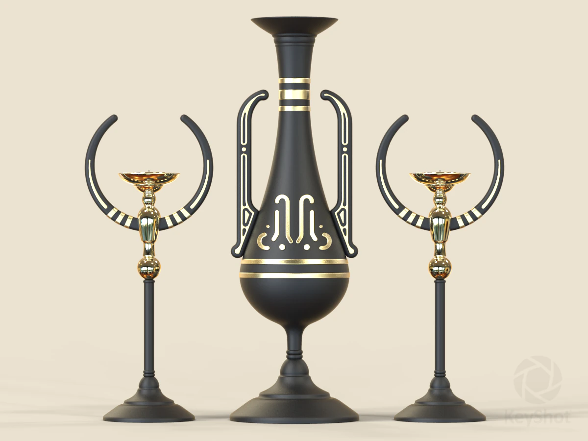 Konzeptdekor 1 3D Modell .c4d .max .obj .3ds .fbx .stl .blend 