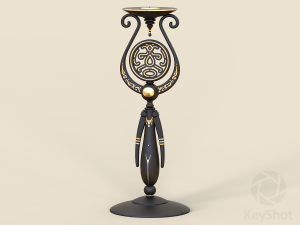 Concept candle holder 07 3D-Modell