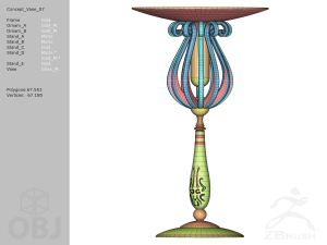 Concept vase 07 3D Model