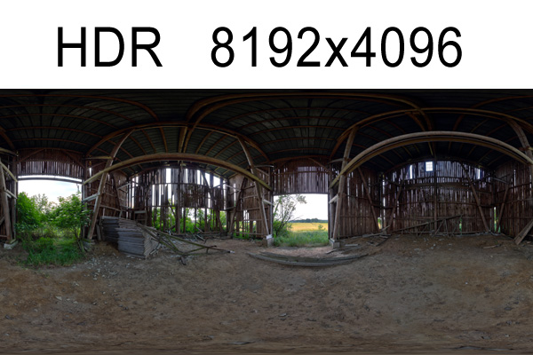 barn hdr environment high res 3D Модель .c4d .max .obj .3ds .fbx .stl .blend 