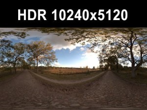meadow 1 afternoon hdr panorama 3D Model