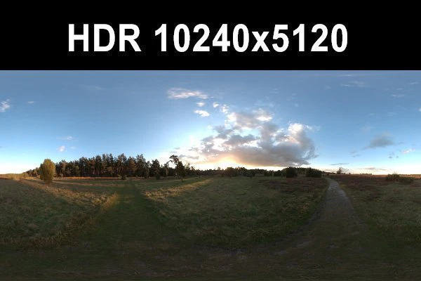 meadow 5 afternoon hdr panorama CG Textures .c4d .max .obj .3ds .fbx .stl .blend 