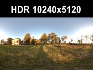 ruin 1 afternoon hdr panorama 3D Model