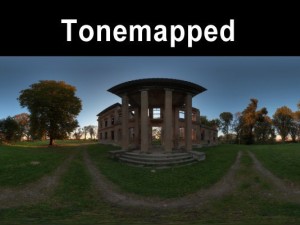 ruin 3 afternoon hdr panorama 3D Model