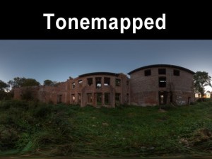 ruin 5 afternoon hdr panorama Modello 3D