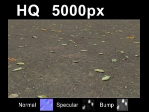 2x leaves on sand 2 high res set CG Tekstury