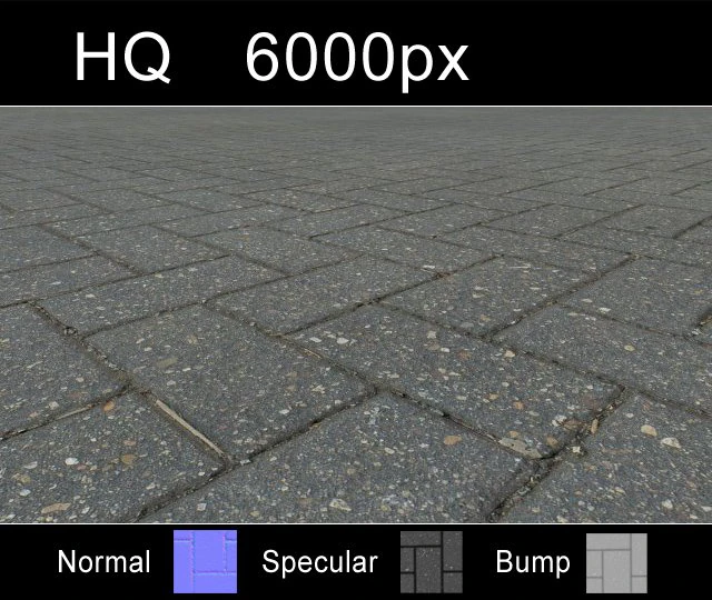 paver blocks 1  hi res set CG Textures .c4d .max .obj .3ds .fbx .stl .blend 