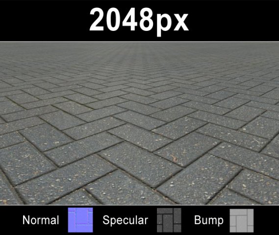 paver blocks 1 CG 텍스쳐 .c4d .max .obj .3ds .fbx .stl .blend 