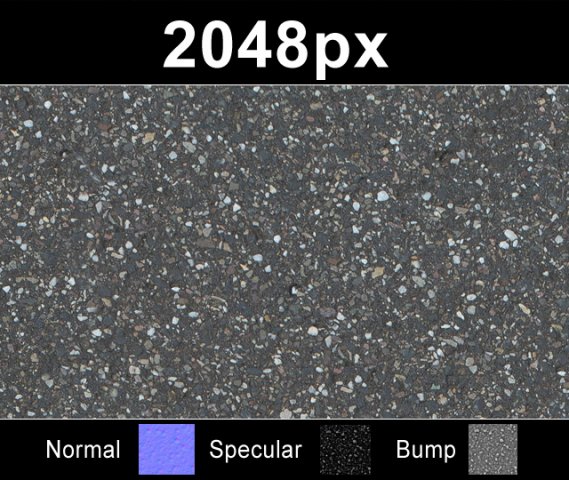 asphalt 1 CG टेक्स्चर्स .c4d .max .obj .3ds .fbx .stl .blend 