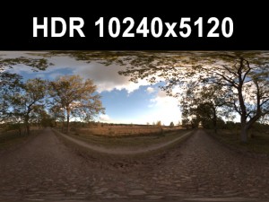 meadow afternoon hdr collection Modello 3D