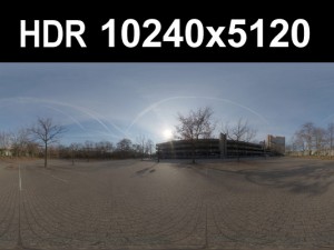 hdr 103 parking space 3D Model