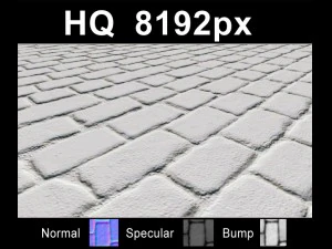 paver blocks 11 high res set CG Textures
