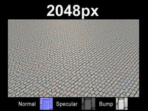 舗装ブロック 11 セット CG テクスチャ