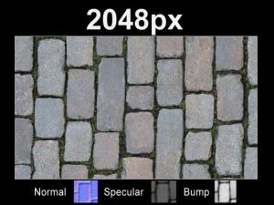 舗装ブロック 11 セット CG テクスチャ