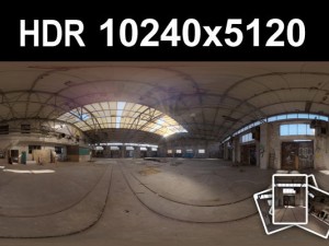 hdr 105 factory with photos 3D Model
