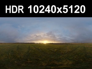 hdr 106 dawn sky 3D Model