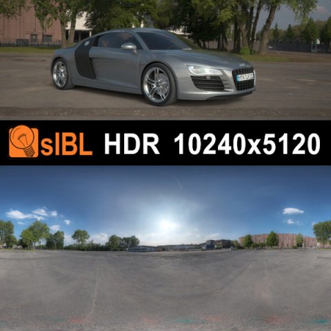 hdr 111 parking space sibl Model 3D .c4d .max .obj .3ds .fbx .stl .blend 