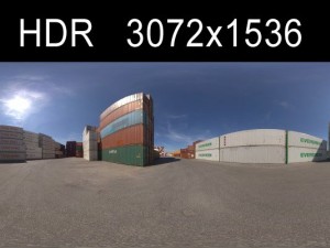 container hdr sibl free 3D Model