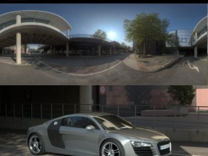 hdr 117 parking lot sibl 3Dモデル