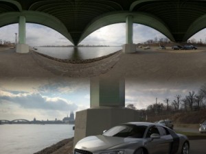 hdr 109 river bridge columns sibl 3D Model