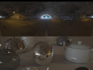 hdri 119 トンネル兄弟 CG テクスチャ
