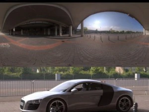 एचडीआर 118 पार्किंग लॉट सिबल CG टेक्स्चर्स