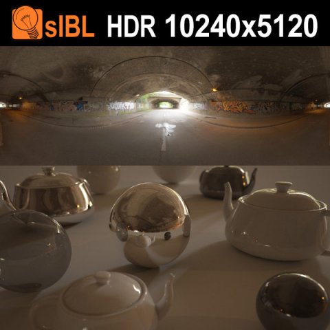 hdr 120 tunnel sibl Model 3D .c4d .max .obj .3ds .fbx .stl .blend