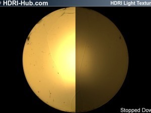 hdr light ceiling half bowl 1 3D Model