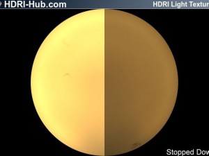 hdr light ceiling half bowl 2 3D Модель