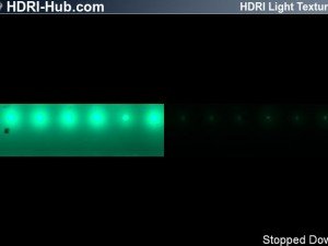 hdr light floor led stripe green 3D मॉडल