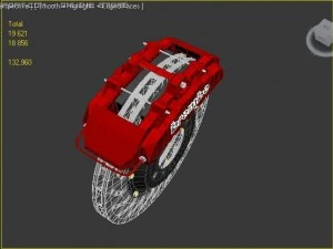 brembo brake rotor 3D Model