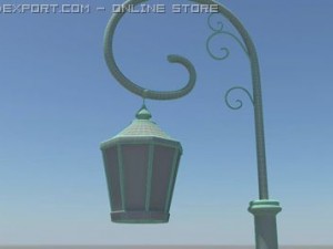 lamppost 3Dモデル