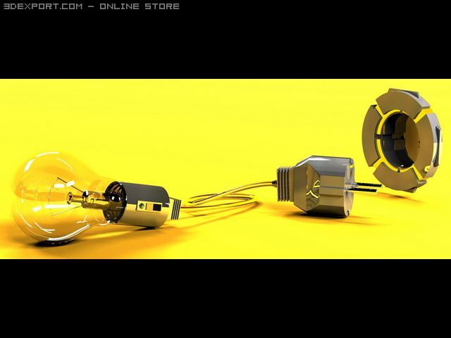 bulb 3D 模型 .c4d .max .obj .3ds .fbx .stl .blend