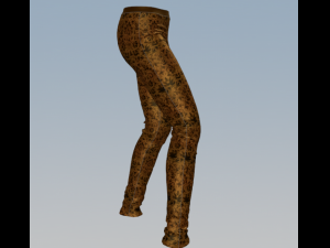 md23 female nylon leggins 3D Model