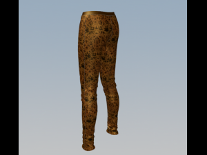 md23 female nylon leggins 3D Model