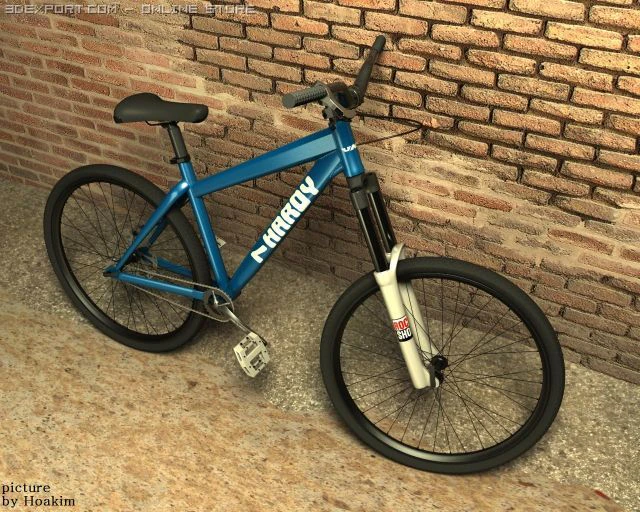 merida hardy 72007 3D Model .c4d .max .obj .3ds .fbx .stl .blend 