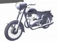 jawa 250 3D Model